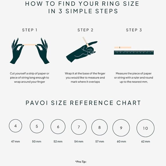 18K Gold Plated 3 Rings Set | Gold Stacking Rings for Women | Stacking Ring Set - Picture 5 of 6